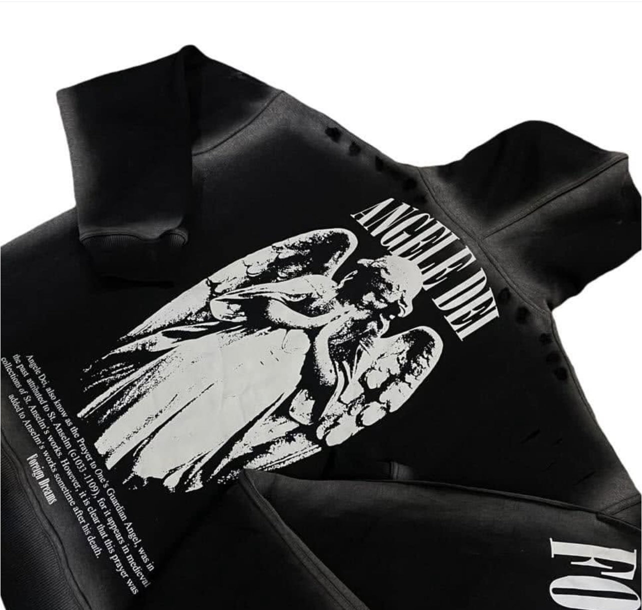 Angel Dei - Hoodie and Flair Pants Set